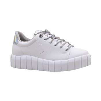 Tenis-Casual-Branco-e-Prata-Cadarco-Brilhoso-|-Via-Marte-Tamanho--35---Cor--BRANCO-0